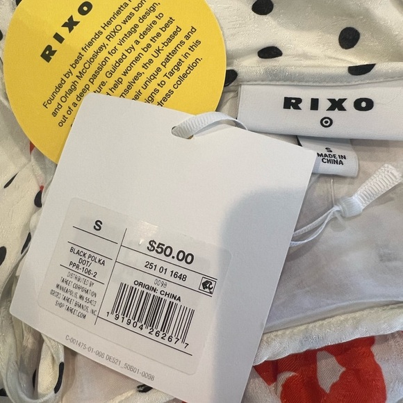 Rixo Dresses Rixo X Target Polka Dot Ruffle Maxi Slip Dress Size Small NWT - Picture 10 of 10